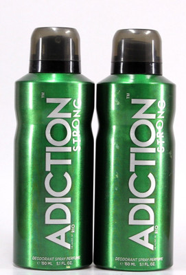 

Adiction Rio Pack of 2 Deodorant Spray - For Men(300 ml, Pack of 2)