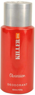 

Killer Obsession Deodorant Spray - For Men(100 g)