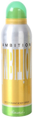 

Rasasi Ambition Deodorant Spray - For Women(200 ml)