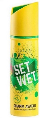 

Set Wet SG01 Deodorant Spray - For Men(150 ml)