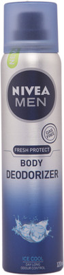 

Nivea Nivea Fresh Protect Body Deodorizer Ice Cool Body Spray - For Men(120 ml)