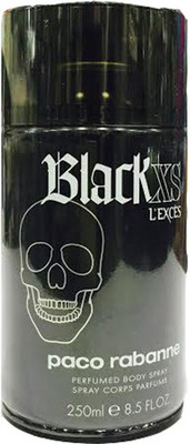 Paco Rabanne Black Xs L'exces Deodorant Spray - For Men(250 ml) available at flipkart for Rs.2900
