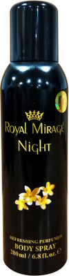

Royal Mirage Night Deodorant Spray - For Men & Women(200 ml)