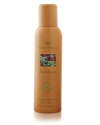 

Royal Mirage Sandalwood Body  Deodorant Spray - For Men & Women(200 ml)