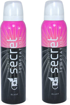

Secret Temptation Blast Deodorant Spray - For Women(300 ml)