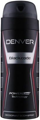 

Denver Deo Black Code 150 Ml Deodorant Spray - For Men(150 ml)