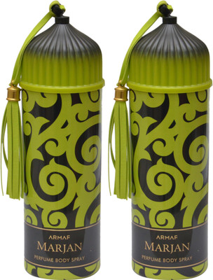 

Armaf Marjan 2 Yellow Body Spray - For Men & Women(400 ml, Pack of 2)
