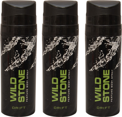 

Wild Stone 3 Drift Deodorant Spray - For Men(300 ml, Pack of 3)