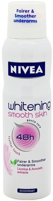 

Nivea Whitening Smooth Skin Feather Touch Deodorant Spray - For Men & Women(150 ml)