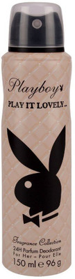 

Playboy Play it Lovely 24H Deodorant Spray - For Women(150 ml)