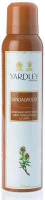 Yardley London London Sandalwood Body Spray - For Women(1 ml)