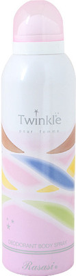 

Rasasi Twinkle Deodorant Spray - For Women(200 ml)