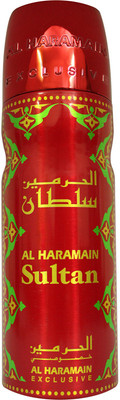 

Al Haramain Sultan Deodorant Spray - For Men(200 ml)