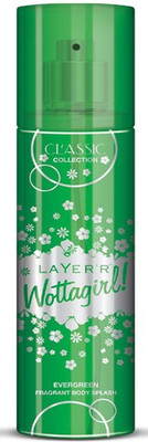

Layer'r Wottagirl Classic Collection Evergreen Fragrant Body Splash Deodorant Spray - For Women(135 ml)