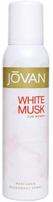 

Jovan White Musk Deodorant Spray For Women Deodorant Spray - For Women(149 ml)