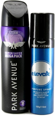 

Park Avenue Storm & Elevate 116 Deodorant Spray - For Men(336 ml)