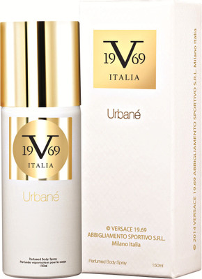 V 19.69 Italia Urbane Deodorant Spray - For Men & Women(150 ml)
