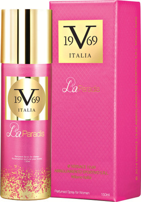 V 19.69 Italia La Paradis Deodorant Spray - For Women(150 ml)