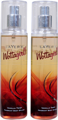 

layer wattagirl vanila twist Deodorant Spray - For Women(270 ml, Pack of 2)