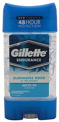 

Gillette Endurance Arctic Ice Clear Gel Deodorant Stick - For Men(212 g)