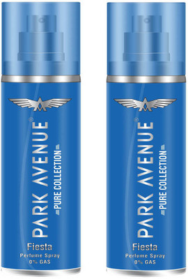

Park Avenue Fiesta Pure Collection Combo Body Mist - For Men(135 ml, Pack of 2)