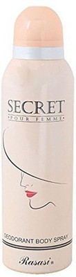 

Rasasi Secret Body Spray - For Women(200 ml)
