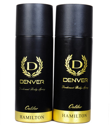 

Denver caliber Deodorant Spray - For Men(200 ml, Pack of 2)