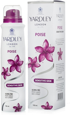 

Yardley London Poise Deodorant Spray - For Women(150 ml)