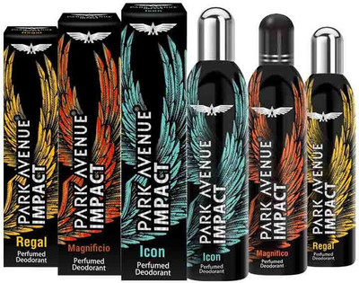 

Park Avenue Regal Magnifo Icon Body Spray - For Men(150 ml, Pack of 3)