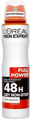 

L'Oreal Paris Full Power 48 H Dry Non Stop Deodorant Spray - For Men(150 ml)