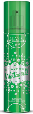 

Layer'r Wottagirl Classic Collection Evergreen Fragrant Body Splash Body Spray - For Women(135 ml)