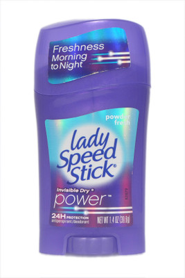 

Lady Speed Stick Powder Fresh Invisible Dry Power Freshness Morning To Night Deodorant Stick - For Women(39.6 g)