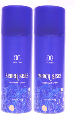 

Arochem 2 x Seven Seas Deodorant Spray - For Men & Women(400 ml, Pack of 2)