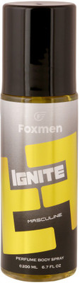 

Foxmen Ignite Perfume Body Spray - For Men(200 ml)