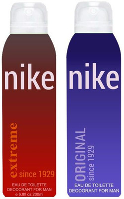 

Nike Extreme Original Body Spray - For Men(400 ml, Pack of 2)