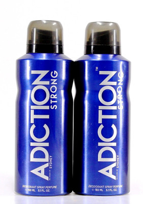 

Adiction Sydey Pack of 2 Deodorant Spray - For Men(300 ml, Pack of 2)