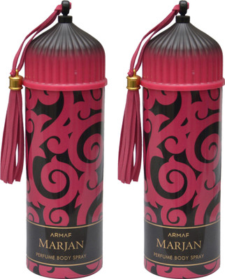 

Armaf Marjan 2 Pink Body Spray - For Men & Women(400 ml, Pack of 2)