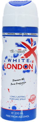 

Al Nuaim White London Deodorant Spray - For Men & Women(200 ml)
