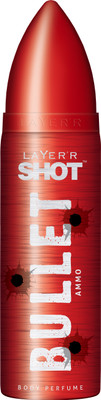 

Layer'r Shot Bullet Ammo Deodorant Spray - For Men(120 ml)