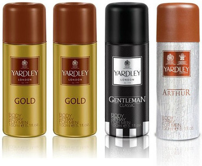 Yardley arthur body spray deals