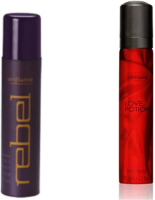 Oriflame rebel body spray sales
