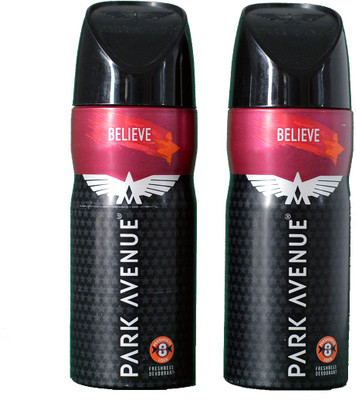 

Park Avenue BELIEVE Deodorant Spray - For Men(135 ml, Pack of 2)