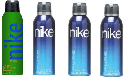 

Nike Pure and Green Body Spray - For Men(800 ml, Pack of 4)