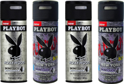 Playboy new york sales body spray 150ml