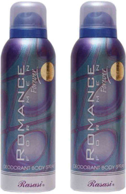 

Rasasi Romance Men Forever Deo Spray Set 2-UR Body Mist - For Men(200 ml, Pack of 2)