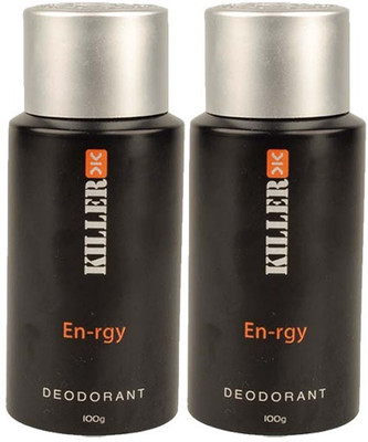 

Killer En-rgy Body Spray - For Men(200 ml, Pack of 2)
