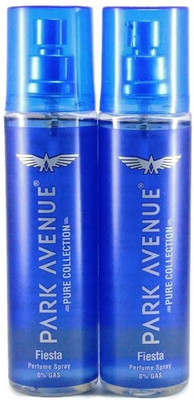 

Park Avenue Fiesta 0% Gas Deodorant Spray - For Men(270 ml, Pack of 2)