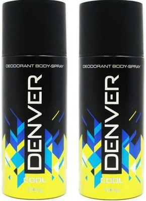 

Denver Cool (Pack of 2 ) Deodorant Spray - For Men(200 g, Pack of 2)