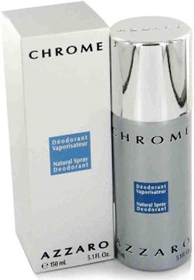 

Azzaro Chrome Deodorant Spray - For Men(150 ml)