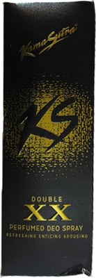 

KamaSutra Double_XX perfumed Deodorant Spray - For Men(120 ml)